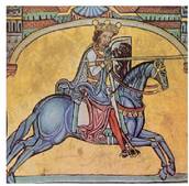 Gaztelako Alfontso XI.a erregea.<br><br>